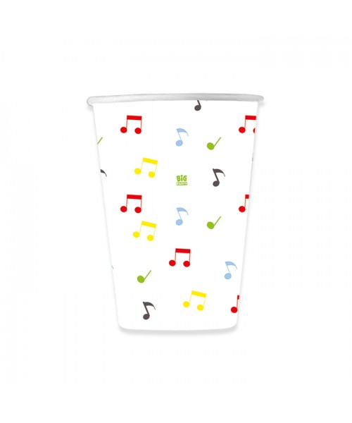 BICCHIERE 8PZ CC.200 MIX MUSIC PARTY 2