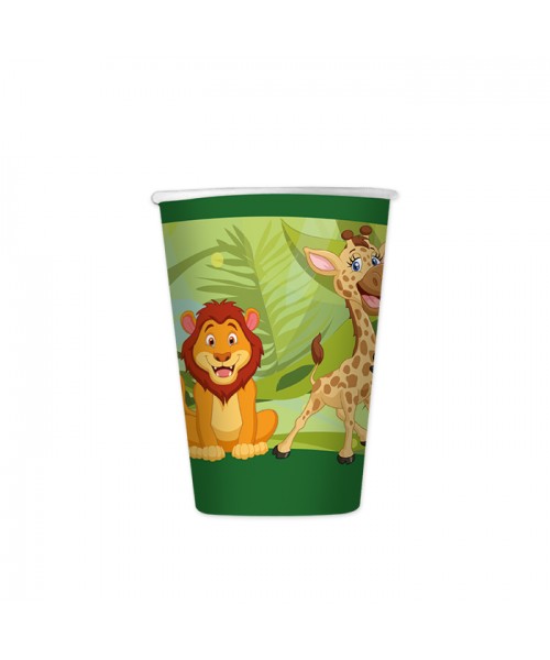 BICCHIERI GIUNGLA CC.200 PZ. 8 2