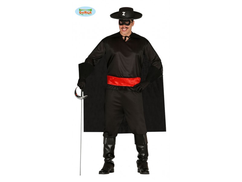 COSTUME ZORRO GIUSTIZIERE TG. M 48-50