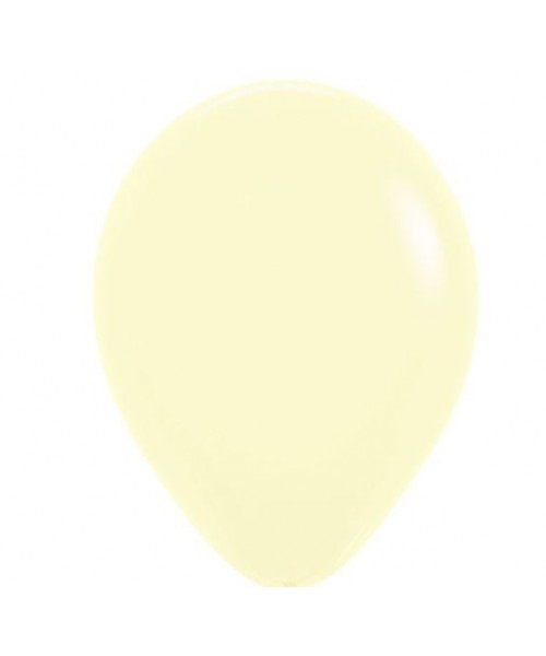 PALLONE LATTICE 5" GIALLO PASTELLO (620) 100PZ
