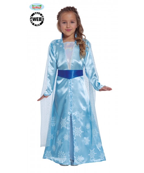 COSTUME BIMBA REGINA DI GHIACCIO NEW 5- 6 ANNI