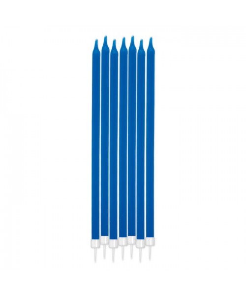 12 Cand. Matite + supp. Blu Elettrico