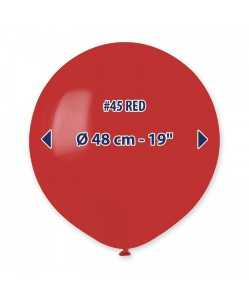 PALLONE LATTICE 48CM 19" ROSSO 1PZ 2