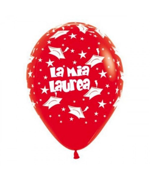 PALLONE LATTICE LA MIA LAUREA 5" 100PZ 2
