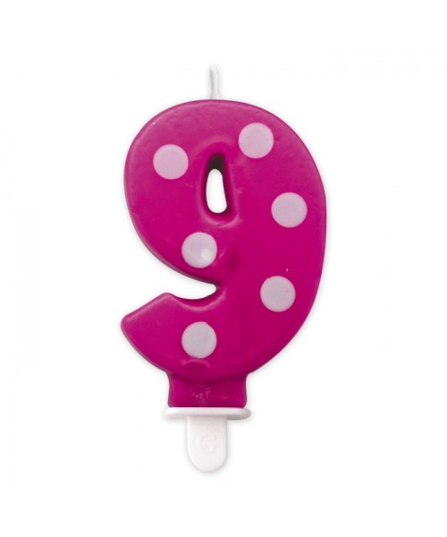 Cand. Numero 9 Pois Fuxia