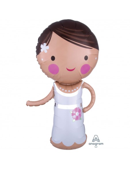 PALLONE MYLAR SPOSA H. 101 CM