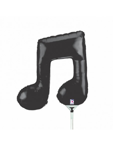 PALLONE NOTA MUSICALE NERA 30CM/14"