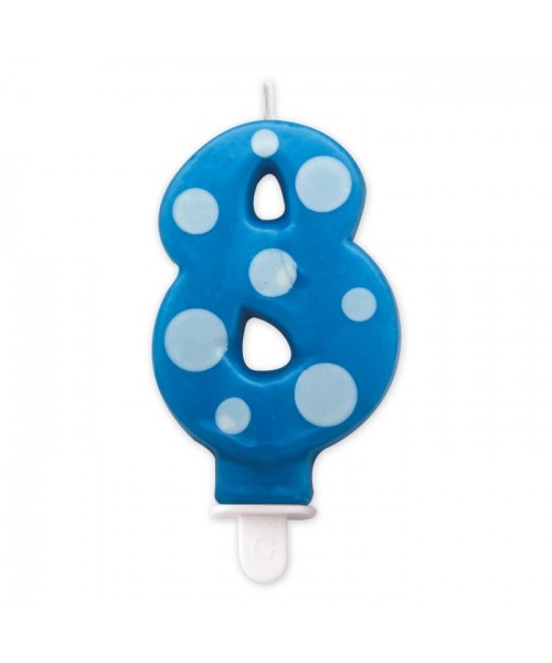Cand. Numero 8 Pois Turchese