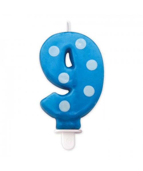 Cand. Numero 9 Pois Turchese
