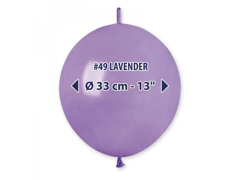 PALLONI LATTICE 13" LINK PAST.LAVANDA 100PZ