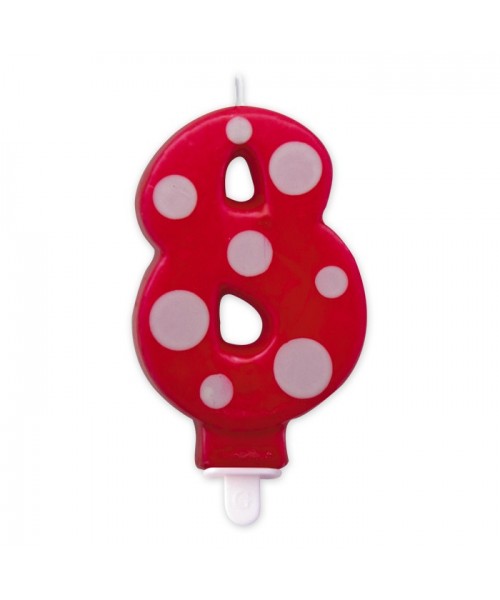 Cand. Numero 8 Pois Rosso