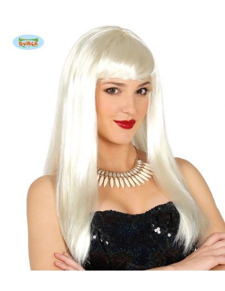 PARRUCCA BIANCA LUNGA