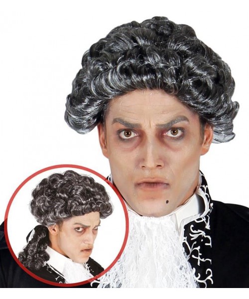 PARRUCCA CONTE VAMPIRO GRIGIA 2