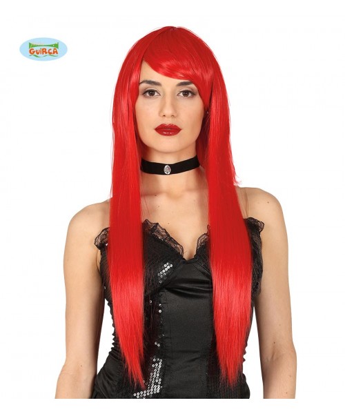 PARRUCCA LUNGA LISCIA ROSSA HQ 2