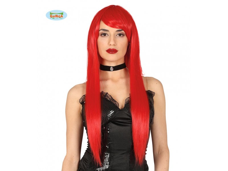 PARRUCCA LUNGA LISCIA ROSSA HQ