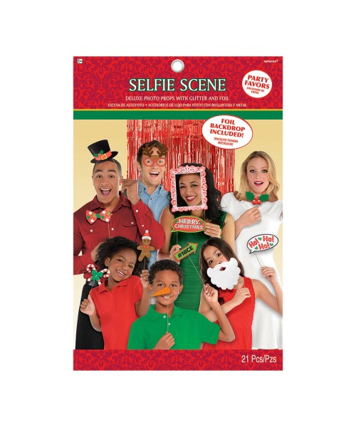 PHOTO PROPS 21PZ & BACKDROP CHRISTMAS 2