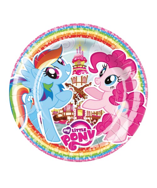 PIATTI 23CM MY LITTLE PONY 8PZ 2