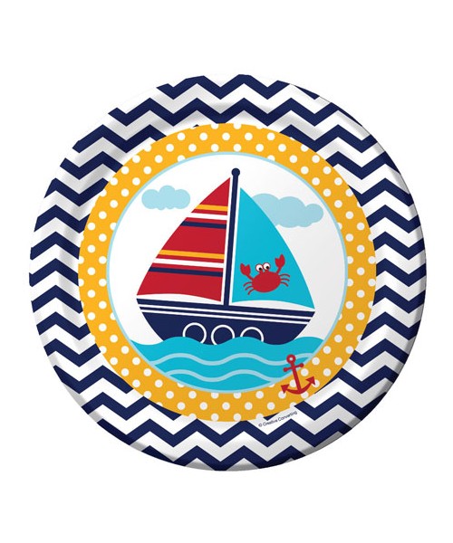 PIATTI 23CM PZ. 8 AHOY MATEY 2