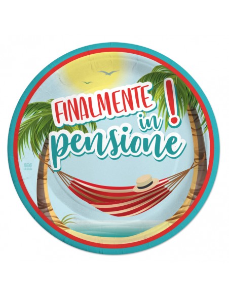 PIATTI FINALMENTE PENSIONE CM.18 PZ.8