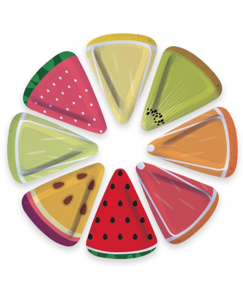 PIATTI MIX MACEDONIA PZ. 8 19x25CM. 2