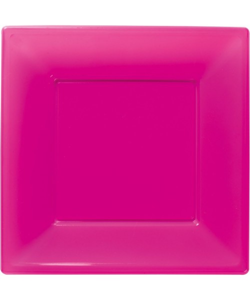 PIATTI MODUS VIVENDI FUXIA 6PZ QUAD.23CM 2
