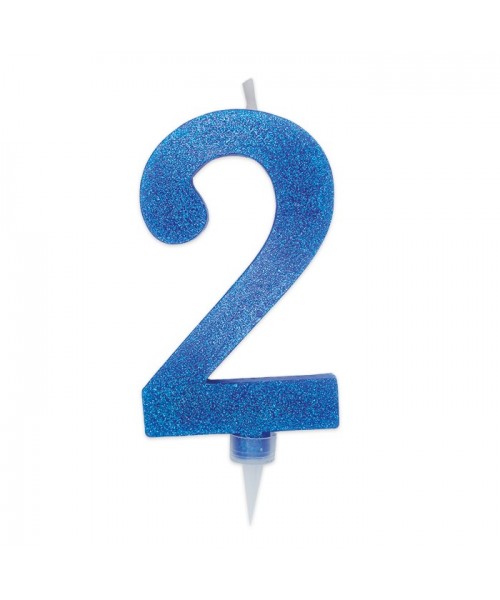 NUM.2 MAX CERA SWEETY BLU GLITTER