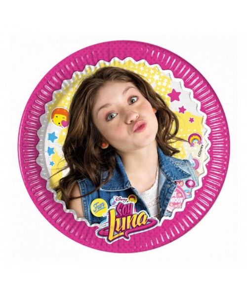 PIATTO CM. 20 PZ. 8 SOY LUNA 2