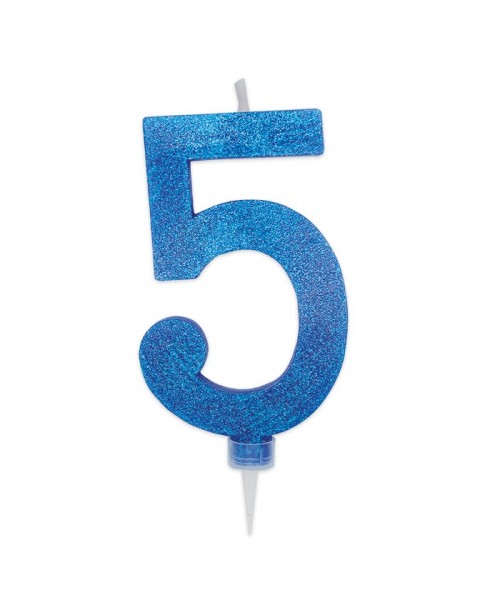 NUM.5 MAX CERA SWEETY BLU GLITTER