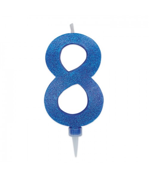 NUM.8 MAX CERA SWEETY BLU GLITTER