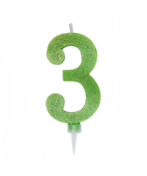 NUM.3 MAX CERA SWEETY VERDE M. GLITTER