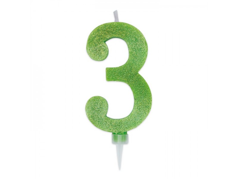 NUM.3 MAX CERA SWEETY VERDE M. GLITTER