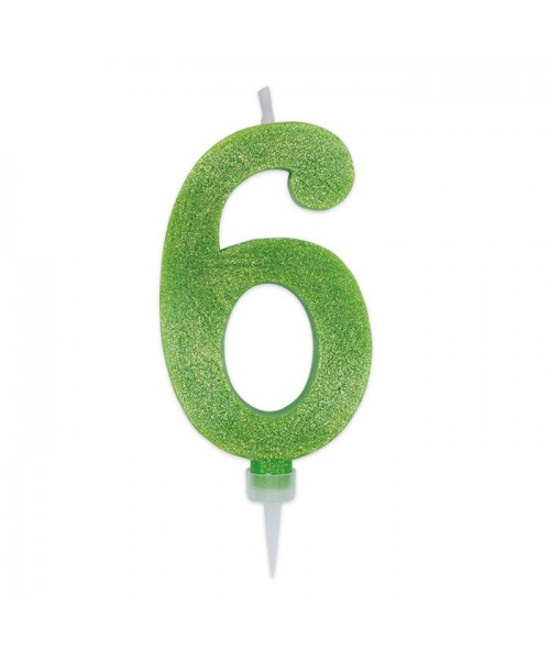 NUM.6 MAX CERA SWEETY VERDE M. GLITTER