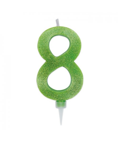NUM.8 MAX CERA SWEETY VERDE M. GLITTER