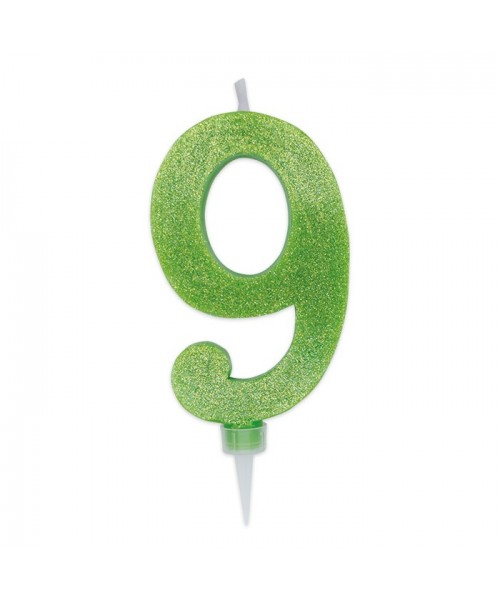 NUM.9 MAX CERA SWEETY VERDE M. GLITTER
