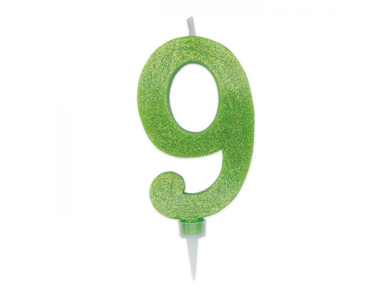 NUM.9 MAX CERA SWEETY VERDE M. GLITTER