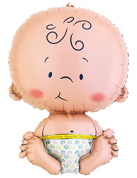 S/SHAPE WELCOME BABY 61CM