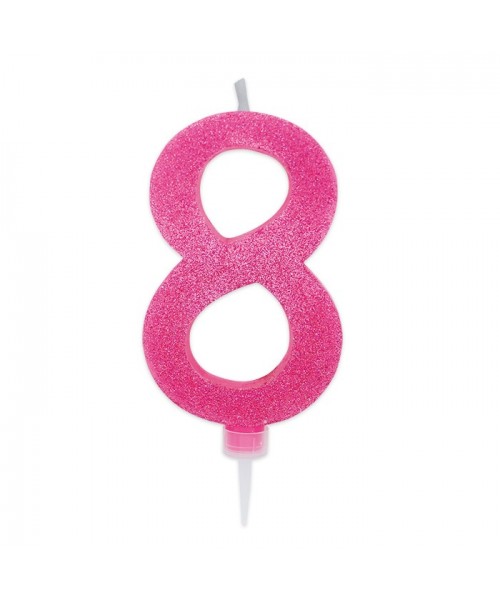 NUM.8 MAX CERA SWEETY FUXIA GLITTER