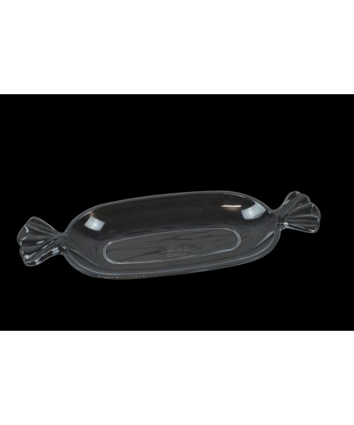 SET 3 VASSOI CARAMELLA PLASTICA 38X15CM 2