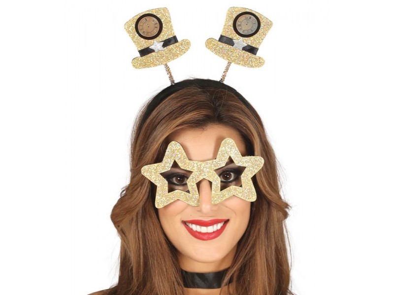 SET ULTIMO DELL'ANNO TIARA E OCCH.ORO