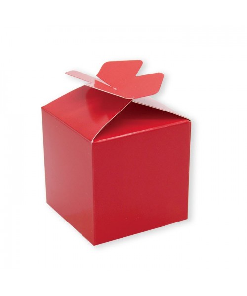 25 SCAT. CUBETTO FIOCCO ROSSE