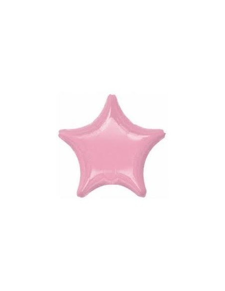 STELLA MYLAR 18" PASTEL PINK 45CM