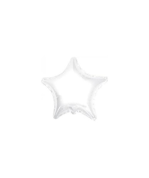 STELLA MYLAR 18" BIANCO 45CM 2
