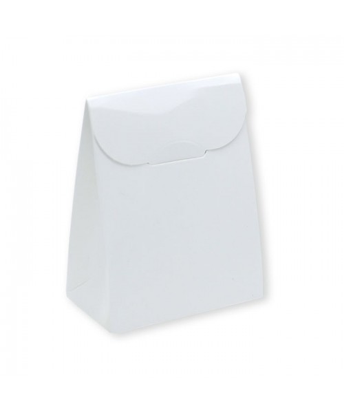 25 SCAT. CUBETTO FIOCCO BIANCHE 5X7X5CM