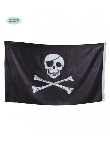 BANDERA PIRATA          90 X 150 CMS.