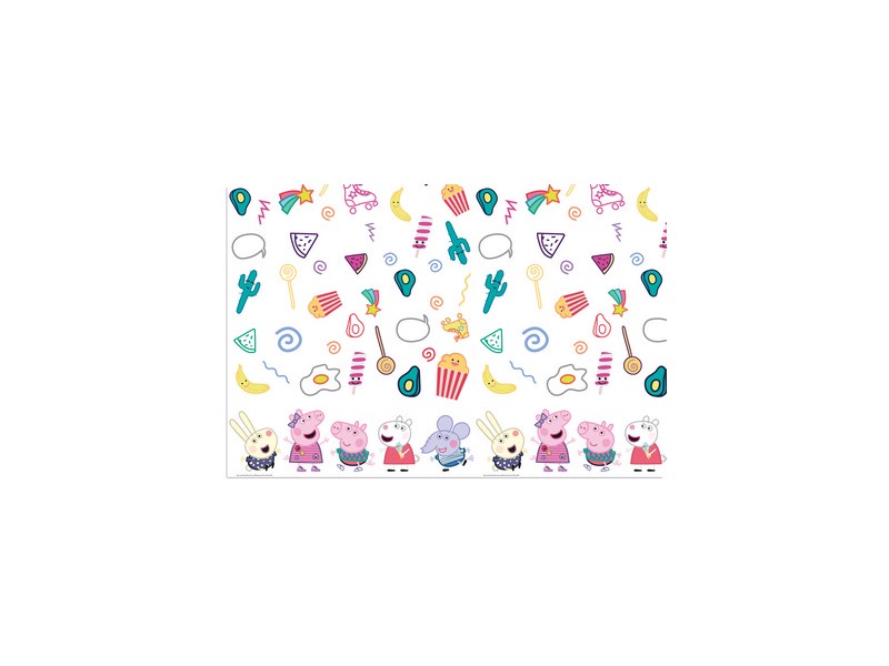 TOVAGLIA PEPPA PIG MESSY 120X180CM