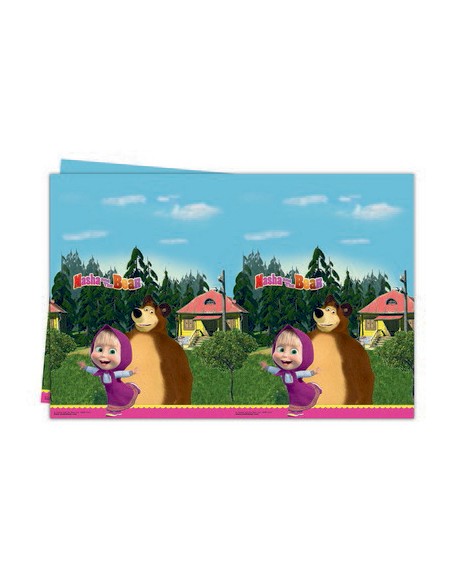 Tovaglia plastica 120x180 cm * Masha e Orso