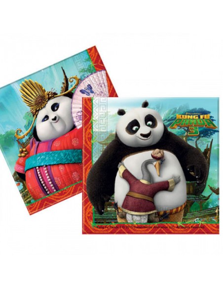 Tovagliolo 33 20pz * KUNG FU PANDA