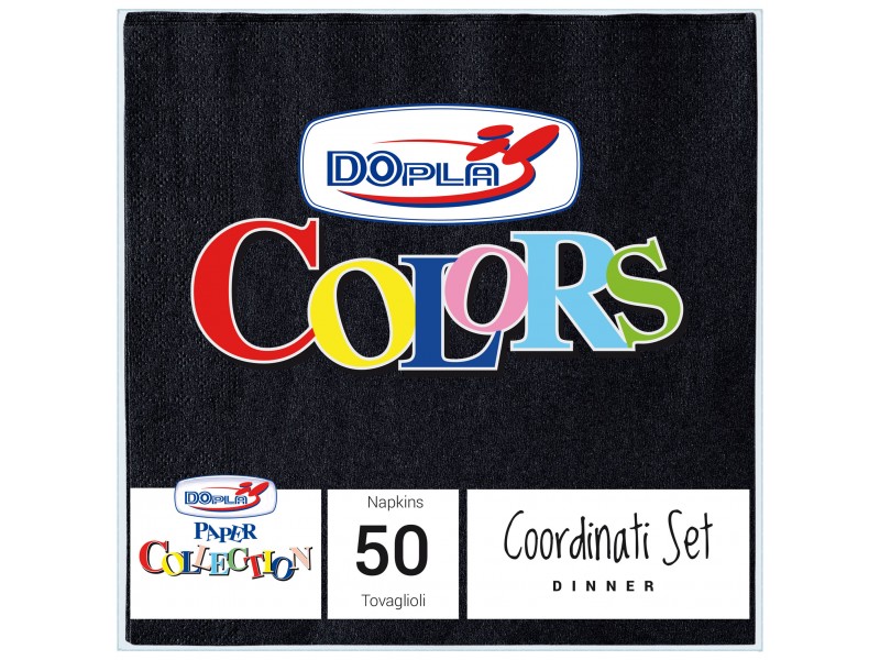 TOVAGLIOLO 33X33 PZ.50 NERO