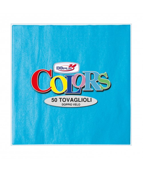 TOVAGLIOLO 33X33 PZ.50 TURCHESE 2