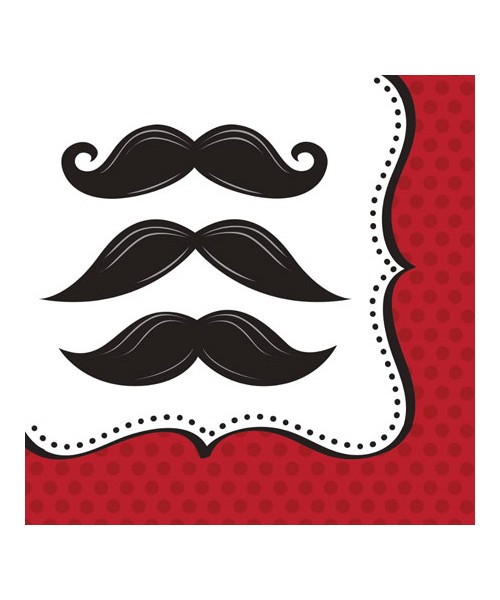 TOVAGLIOLO 33X33CM BAFFI MUSTACHE PZ.16 2